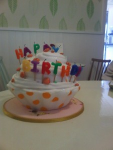Fabulous birthday cake from Number Twenty Six and Delight Cakes